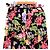Dolce & Gabbana Weite Cargo-Hose mit Blumenmuster von Dolce&Gabbana Schwarz - Ansicht 4