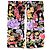 Dolce & Gabbana Weite Cargo-Hose mit Blumenmuster von Dolce&Gabbana Schwarz - Ansicht 5
