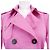 Abrigo Trench Valentino Rosa - vista 5