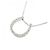Autre Marque Collana con diamante a forma di ferro di cavallo Au750 Argento - vista 3