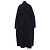 Abrigo de cachemira 100 por ciento Hermès Negro - vista 2