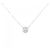 Autre Marque Collana in diamante Au750 Argento