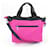 Autre Marque Borsa Dance With Dragon Nero Rosa - vista 3