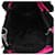 Autre Marque Borsa Dance With Dragon Nero Rosa - vista 6