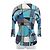 Autre Marque Top PLEATS PLEASE de Issey Miyake Castaño Negro Azul Beige - vista 2