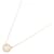 Van Cleef & Arpels Perlée 750 Pink Gold Diamond Necklace Golden  - view 2