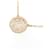 Van Cleef & Arpels Perlée 750 Pink Gold Diamond Necklace Golden  - view 4