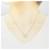 Van Cleef & Arpels Perlée 750 Pink Gold Diamond Necklace Golden  - view 6