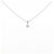 Autre Marque Collana in diamante in oro bianco Au750 Argento