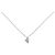 Autre Marque Collana a Cuore in Diamanti e Platino Argento