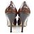 Pumps Salvatore Ferragamo Marrone - vista 5