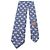 Cravatta in seta Hermès con motivo di cavallo, blu navy e multicolore, per donne. - vista 2