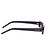 Autre Marque GEORGE KEBURIA Black Rectangular Sunglasses - view 3