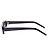 Autre Marque GEORGE KEBURIA Black Rectangular Sunglasses - view 4