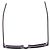 Autre Marque GEORGE KEBURIA Black Rectangular Sunglasses - view 6