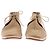 Louis Vuitton Stivali mocassini in camoscio beige - vista 4