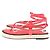 Chanel Sandali con zeppa rosa a fasce - vista 2