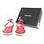 Chanel Sandali con zeppa rosa a fasce - vista 9
