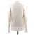 Pull Phoebe Philo en laine crème col rond M - vue 2