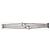 Autre Marque Bracciale a tripla catena in argento sterling con charm in diamante - vista 4