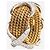 Tiffany & Co Anello in oro giallo Jean Schlumberger a corda D'oro - vista 2
