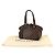 Borsa Louis Vuitton Damier Verona PM, marrone ebano, hardware dorato. - vista 2