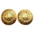 CHANEL Cambon Ohrringe GP Gold Damen D'oro