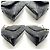 CHANEL Matelassé Coco Handle Micro Catena Clutch Nera Nero - vista 3