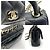 CHANEL Matelassé Coco Handle Micro Catena Clutch Nera Nero - vista 5