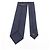 Louis Vuitton UNIFORM Silk Tie for Women, Navy () Navy blue - view 3