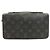 Borsa Clutch Zippy XL Louis Vuitton Monogram Eclipse Uomo LOUIS VUITTON Nero