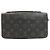 Borsa Clutch Zippy XL Louis Vuitton Monogram Eclipse Uomo LOUIS VUITTON Nero - vista 2