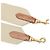 Céline Jacquard Schultergurt Celine Beige Weiß - Ansicht 4