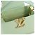 Borsa a mano/spalla Louis Vuitton Capucines MINI, pelle Taurillon, verde acqua, RFID - vista 8