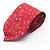Cravatta in seta CHANEL Constellation da uomo rossa Rosso
