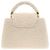 Bolsa Louis Vuitton Capucines BB em pele de cordeiro shearling e couro branco como nova LV VUITTON Marrom - vista 2