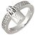 Louis Vuitton Lockit Ring # Diamantring, Weißgold ()