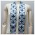 Foulard/Scaldacollo Monogram Animal Fish di Louis Vuitton Blu - vista 4