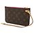 LOUIS VUITTON Monogram Neverfull PM Pouch, Multi-Pouch, Pivoine, Multicolore - vista 3