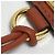 Hermès HERMES Mon Petit Kelly PM Collana in Pelle Donna Marrone - vista 5