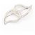 Broche Doble Hoja Tiffany & Co., Plata Esterlina, Pin Mujer.