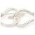 Broche Doble Hoja Tiffany & Co., Plata Esterlina, Pin Mujer. - vista 2