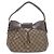 Borsa a Spalla Louis Vuitton Damier Sistina MM Marrone - vista 2