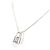 Collana a catena con pendente Lockit LOUIS VUITTON, Argento, Peso ., Donna
