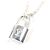 Collana a catena con pendente Lockit LOUIS VUITTON, Argento, Peso ., Donna - vista 4