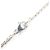 Collana a catena con pendente Lockit LOUIS VUITTON, Argento, Peso ., Donna - vista 6