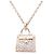 Hermès Collana Amuleto Kelly Diamante . Oro Rosa - vista 9