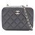Bolso de hombro mini Trendy CC de Chanel, de cuero de cordero, para mujeres, negro