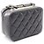 Bolso de hombro mini Trendy CC de Chanel, de cuero de cordero, para mujeres, negro - vista 2