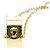 Collar Péndulo Empreinte Louis Vuitton Oro Amarillo () Sin Piedra Moda Hombre,Mujer Collar Péndulo (Oro) Dorado - vista 3